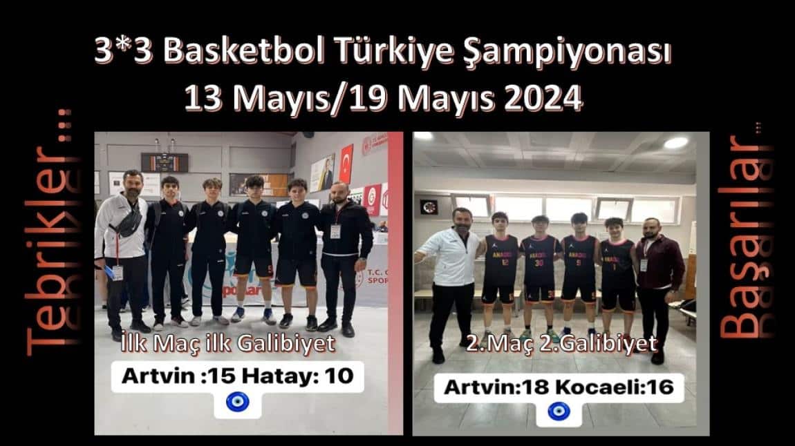 3*3 Basketbol Takımı Türkiye Finallerinde...